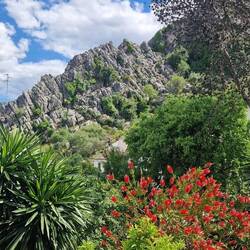 Montejaque: Aussicht von unserem Balkon