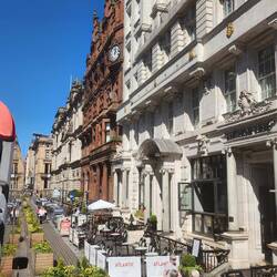 Some of the architecture of the city.