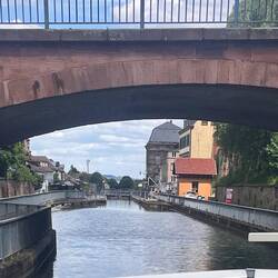 Einfahrt Stadtschleuse Saverne