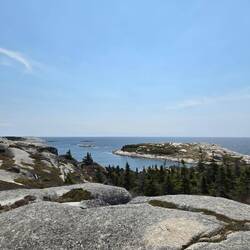 Polly's Cove rock formations were beautiful