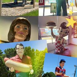 Überall Figuren und Giganten ...