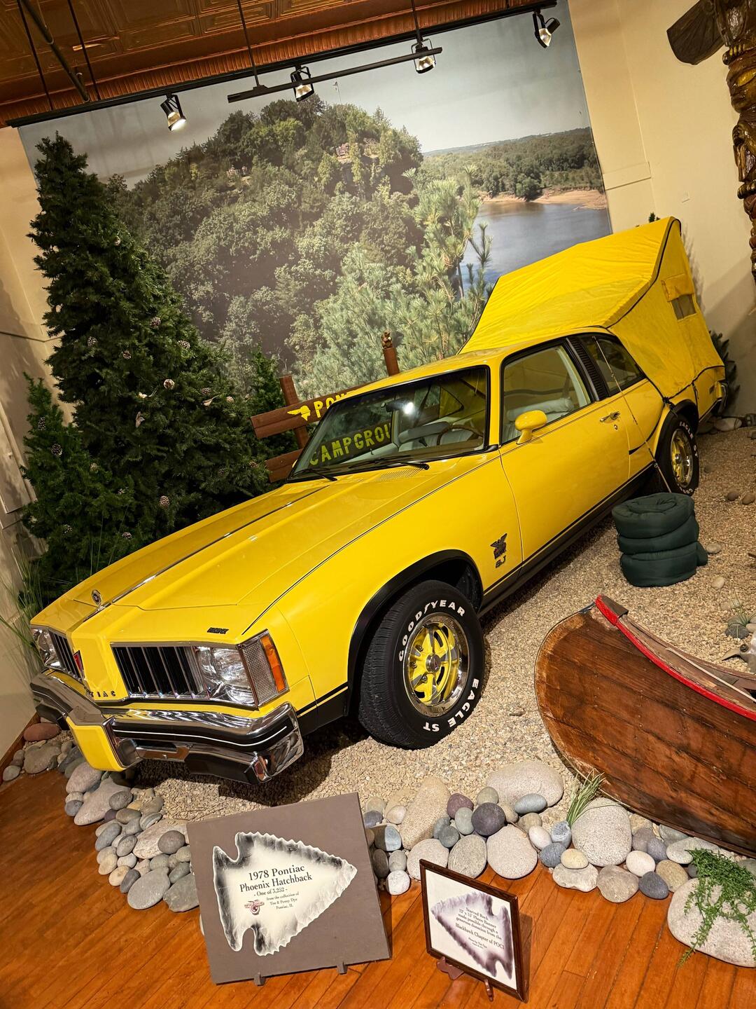 Praktisch zum hinten drin schlafen