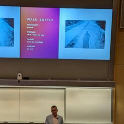 Dennis is an artistic director who walked the Camino during COVID then wrote a book