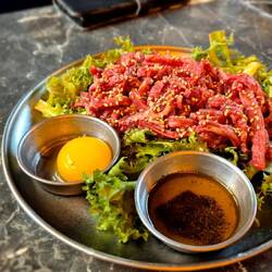 koreanischen beef tatar