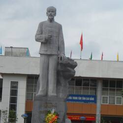 L'oncle Ho à Cao Bang