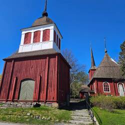 Ulrika-Eleonora-Kirche (nach einer schwed. Königin) in Kristinestad aus dem 18. Jh.
