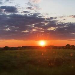 Ab in den Sonnenuntergang