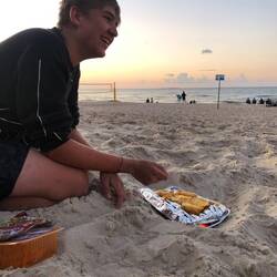 Abendbrot mit bisschen Sand? 😏