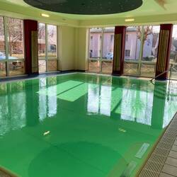 ...und jetzt ins warme Wasser