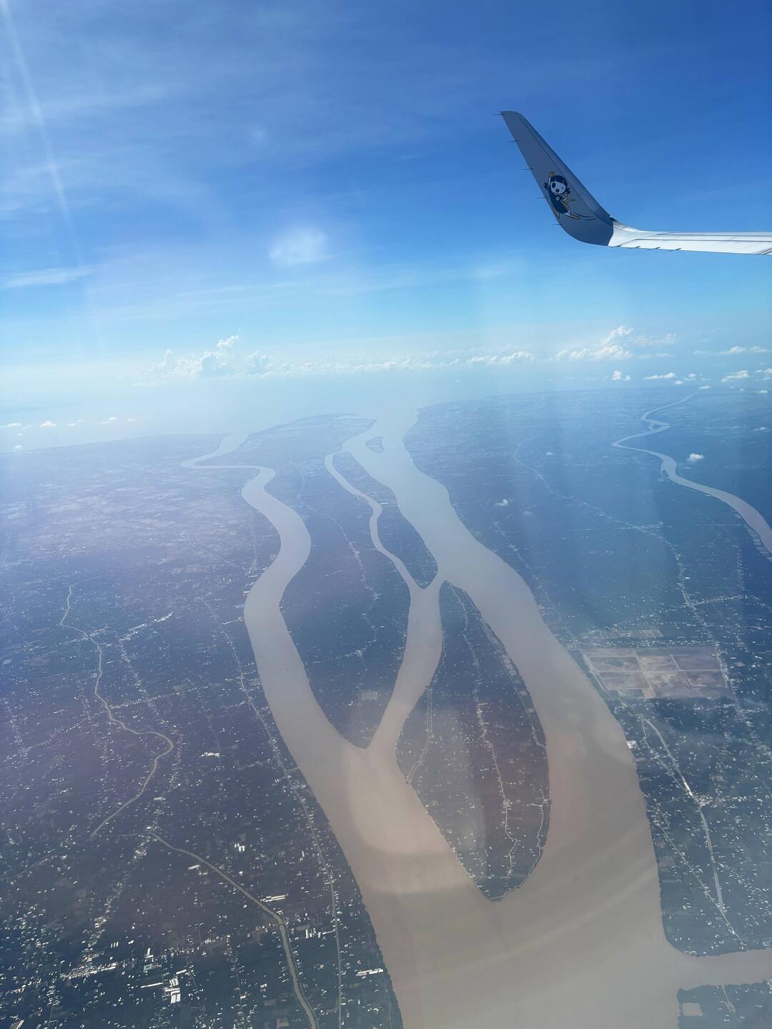 Blick auf Vietnam