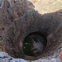 "Prison of Solomon" - Innenseite (wie ein Krater, aber durch Erosion entstanden)