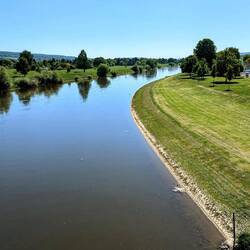 Entlang der Weser...