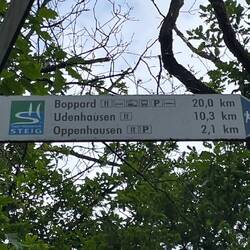 Der erste Hinweis auf Boppard