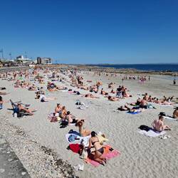 am Strand