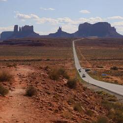 Forrest Gump Point - hier ist Tom Hanks herum gelaufen.