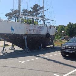Parkplatz für Boote