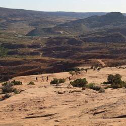 Auf dem Weg zum Wahrzeichen Utahs.
