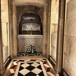 Resting place of St James