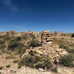 Indian ruins? No.... cabins...