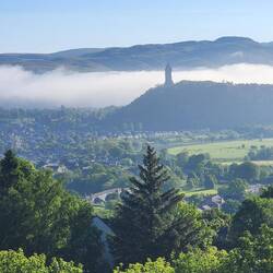 William Wallace Monument from Stirling Castle