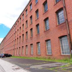 Die Hutfabrik von Guben