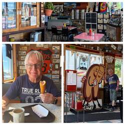 Cozy dog - ich kann morgens keinen Hot dog - bin mehr der Eier-Typ