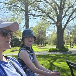 Had some drinks at the Halifax Public Gardens