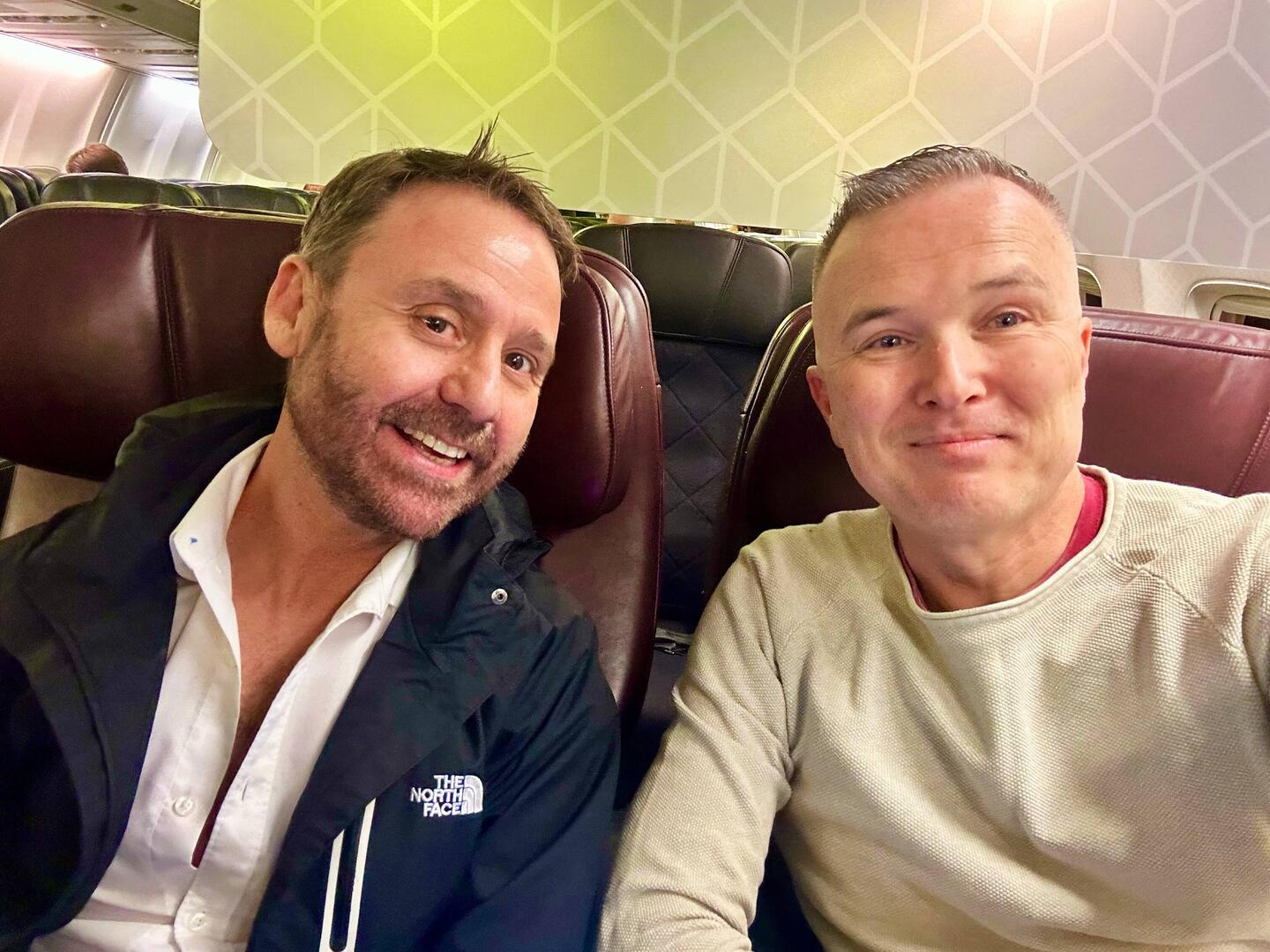 Onboard Jetstar to Singapore