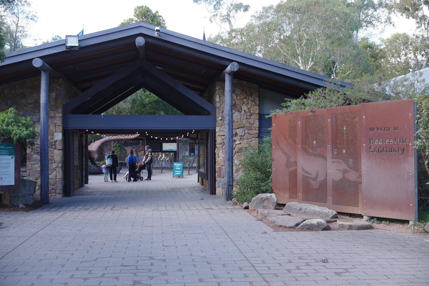 Ein Tierpark im Yarra Valley östlich von Melbourne. Hier gibt's Schnabeltiere!