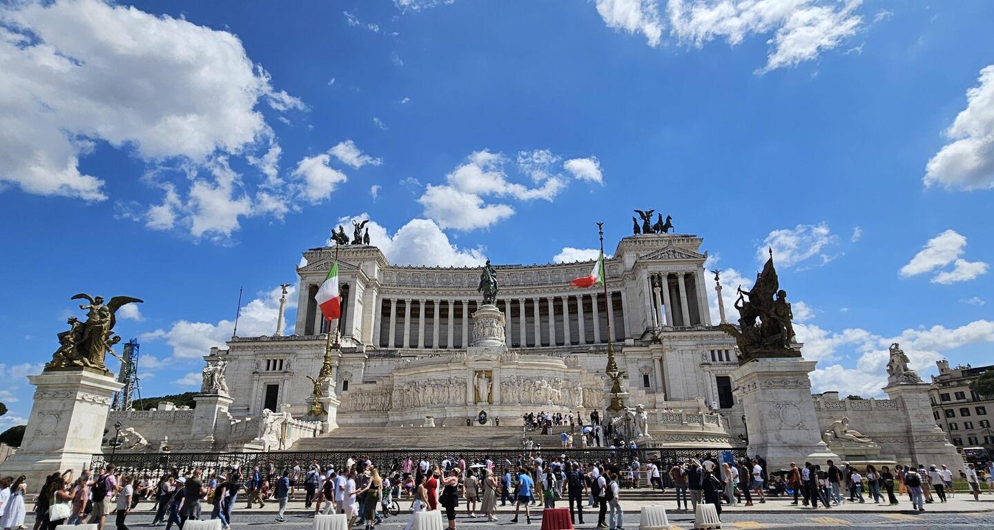 Das Vittoriano - Nationaldenkmal für Vittorio Emanuele II.