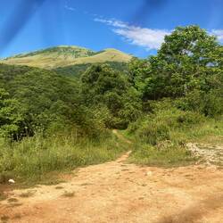 Eingang zum Wanderweg