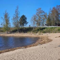 Dort fährt Norbert.