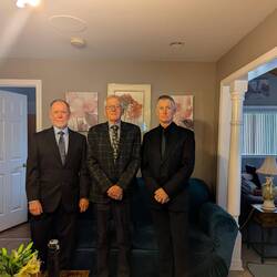 Ready to go to visitation.
