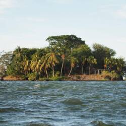 Unsere Insel - leider schon bewohnt...