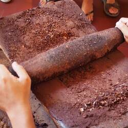 Auch eine Schokoladenproduktion - sehr touristisch :-(