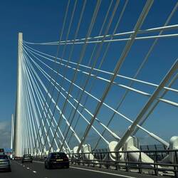 Queensferry Crossing, schitterende brug!