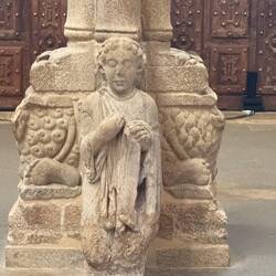 Master Mateo, the man who created the Portico of Glory