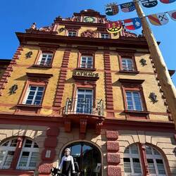 Start vor dem Rathaus in Herbolzheim 🥰