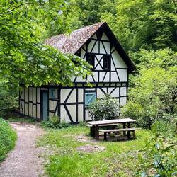 Eine Hexenhäuschen am Wegesrand