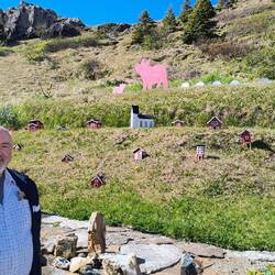 Cute, miniature buildings