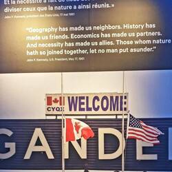 Une phrase émouvante dans le contexte actuel