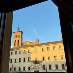 View outside the Monastery window