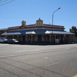 Formerly the Silver King Hotel, now a helth services building for the indigenous community