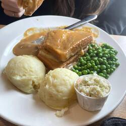 Maggie's delicious and funny looking chicken sandwich
