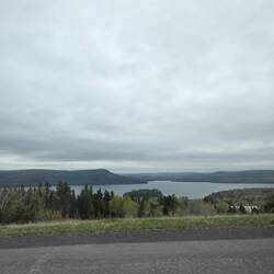 Some beautiful views on the way to Fredriction (soon to be lost to rain)