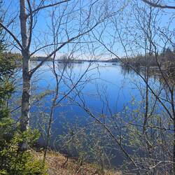 Blick auf eine Bucht
