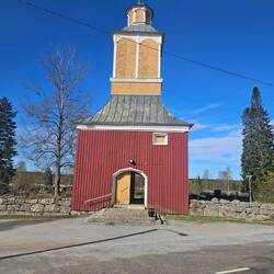Friedhofseingang in Munsala