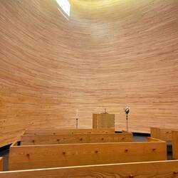 Interior Kamppi chapel