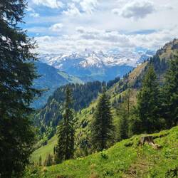 ... Richtung Engelberg mit Titlis
