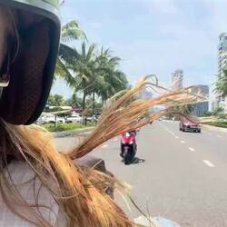 Dan nearly takes out some ladies in Da Nang
